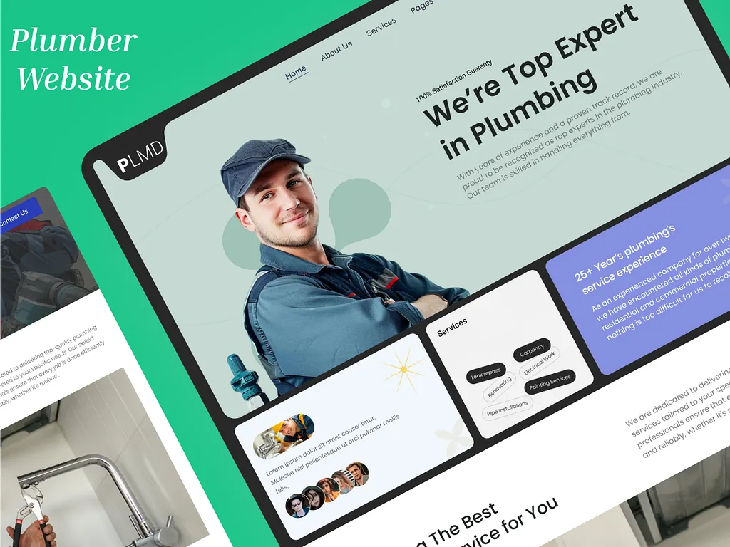 Plumber Website Design